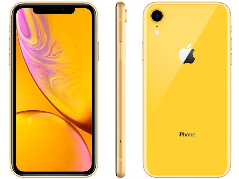 Apple iPhone XR 128GB イエロー 本体 iPhone XR Apple 128GB Amarelo 6,1” 12MP iO - iPhone - Magazine Luiza